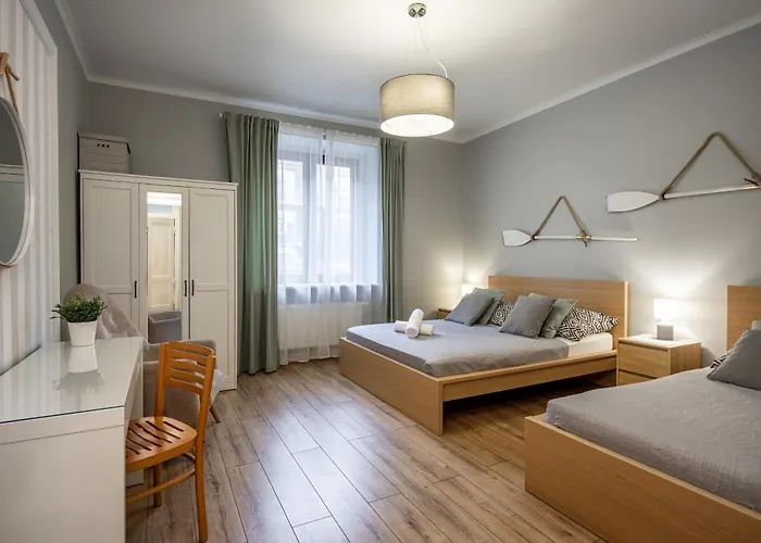 36 Centrum - Mieszkanie Dla 10 Osob * Гдыня